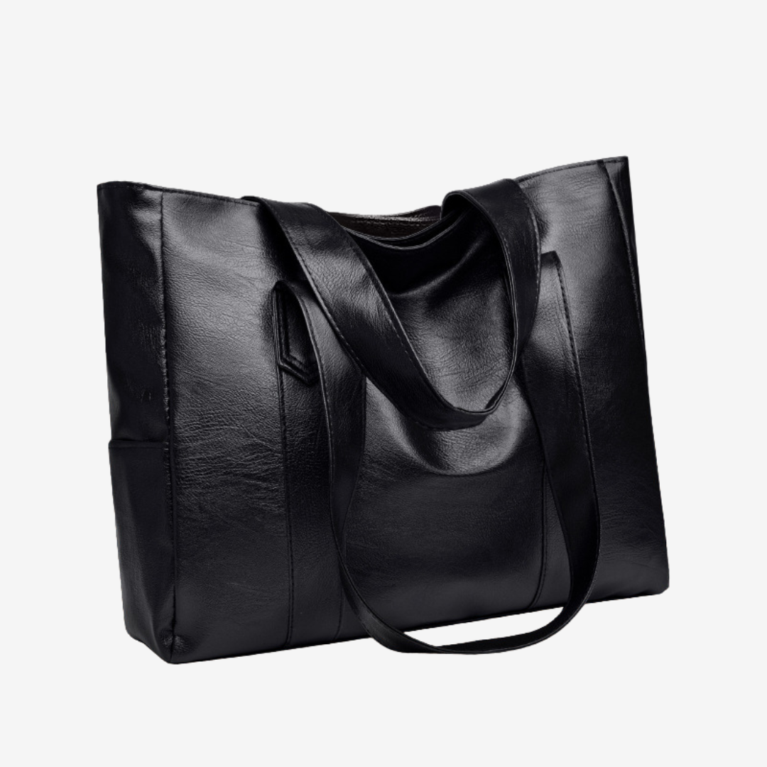 Elegant och tidlös axelväska