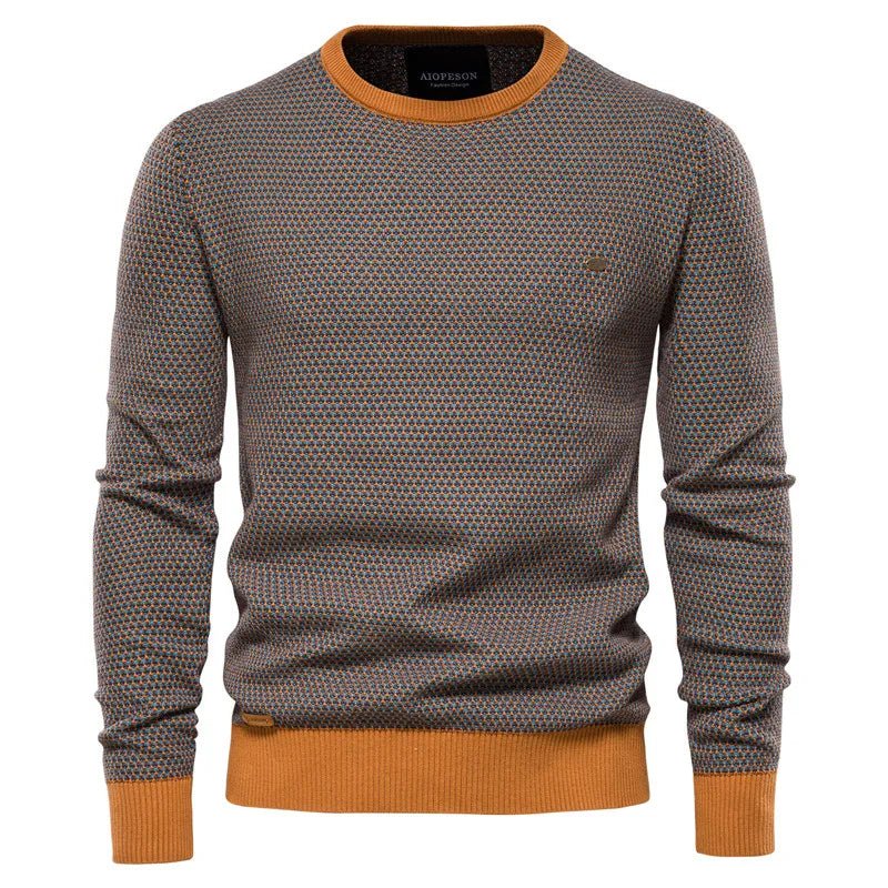 Steinmann | Herrpullover med Rutmönster