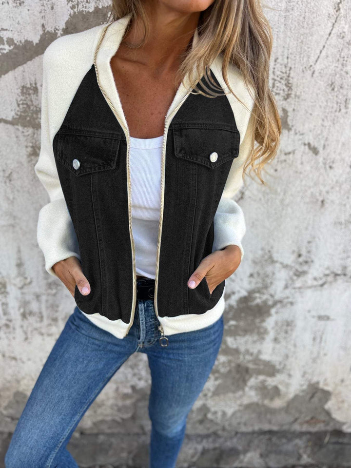 Felicia Denimjacka Vintage Twist