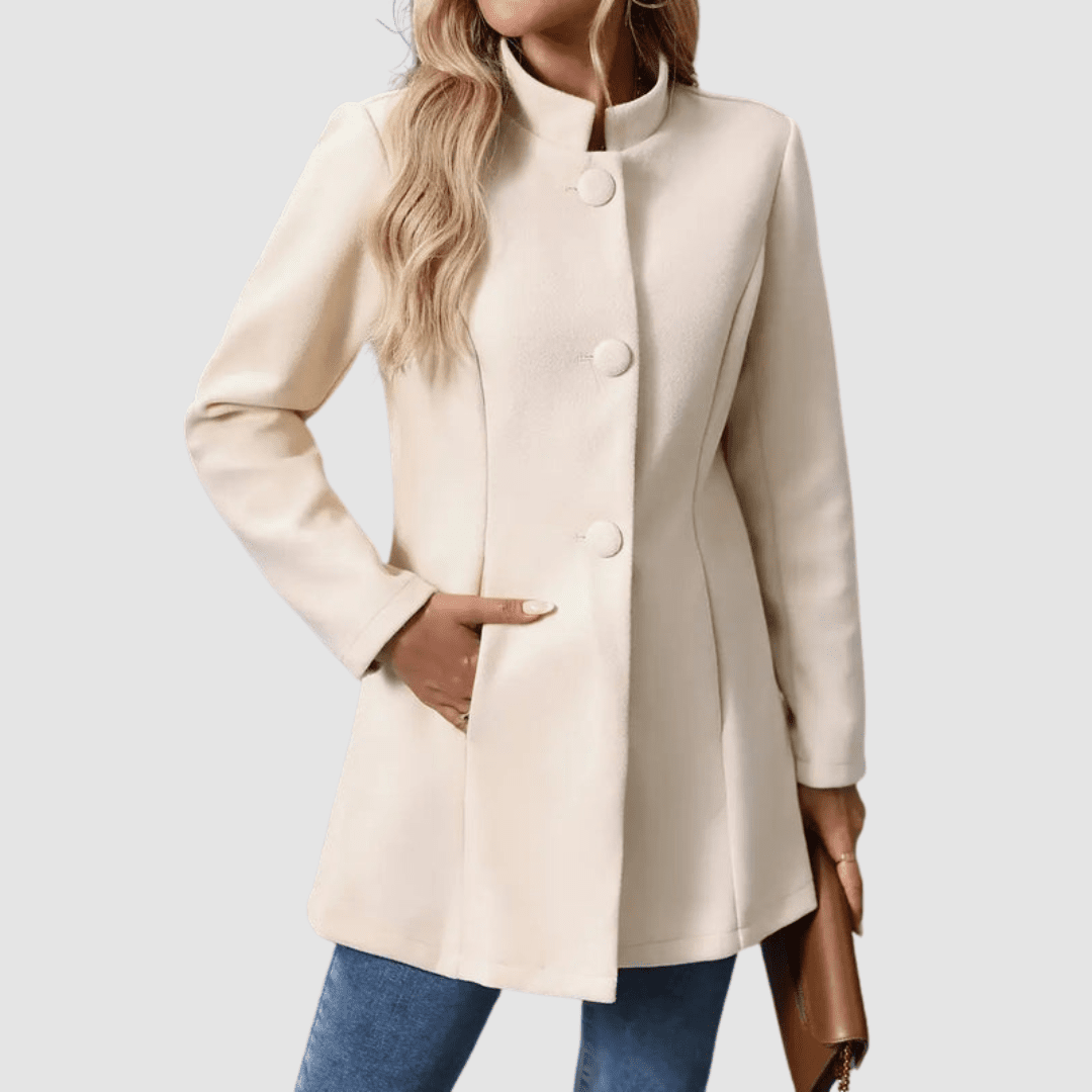 Modique™ - Elegant & Tidlös Kappa med Ståkrage