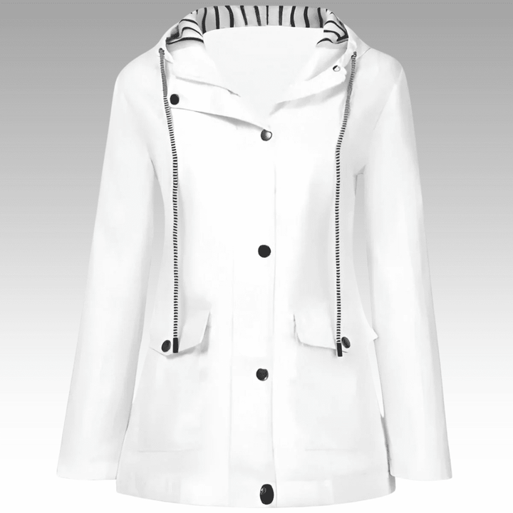 Therese™ - Vattentät Jacka - Elegant Design & Ultralätt Komfort för Alla Väder